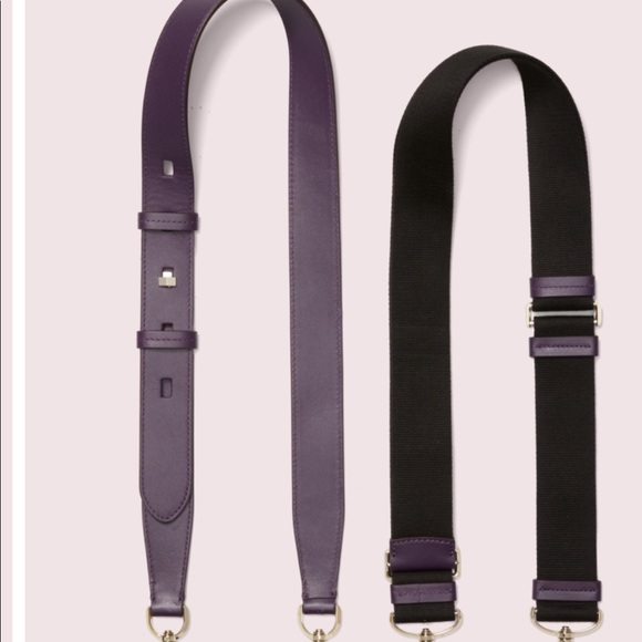 NWT. 3rd price drop! AUTH Kate ♠️ suede saddle bag - Picture 7 of 8